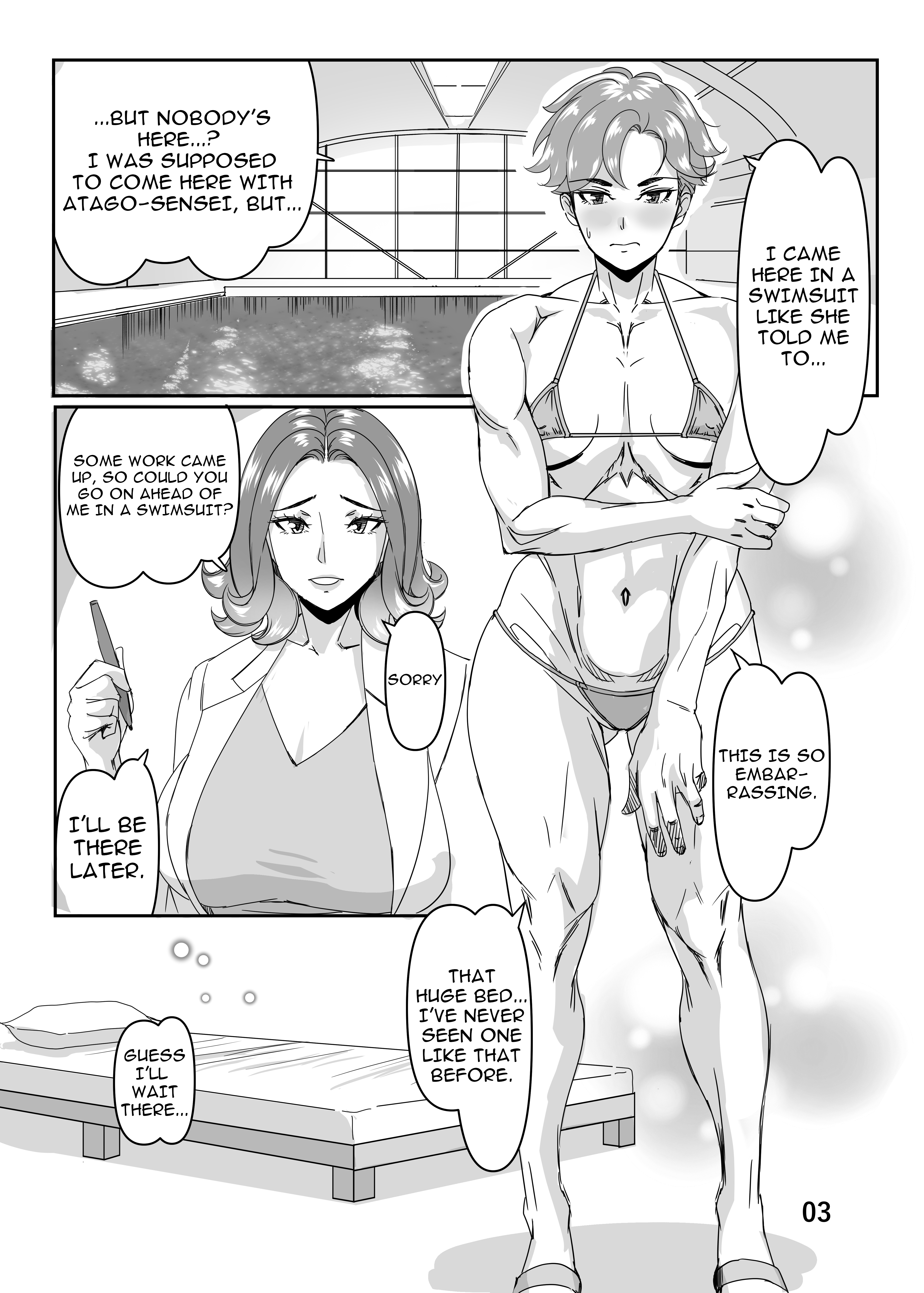 Hentai Manga Comic-Having Fun With The Teachers By The Poolside 3-Read-2